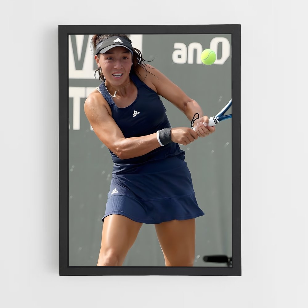 Poster Swinging with Jessica – affiche Tennis (vue 2)